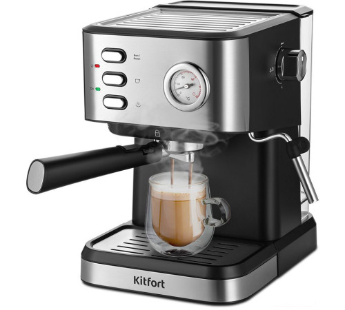 Рожковая кофеварка Kitfort KT-7293