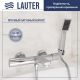 Смеситель Lauter Temp 21YH50427-4 с лейкой Living Serene 21S00103