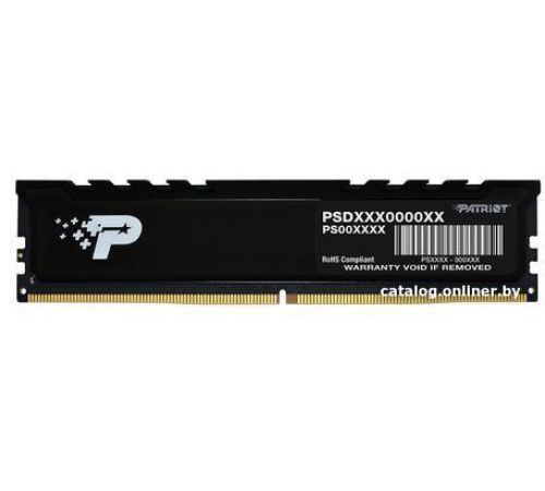 Оперативная память Patriot Signature Premium Line 16ГБ DDR5 5600 МГц PSP516G56002H1