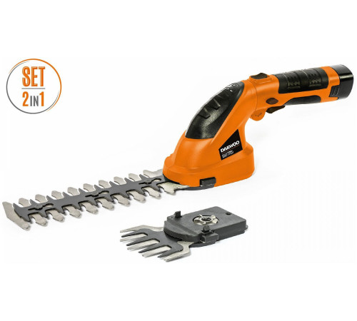 Кусторез + ножницы Daewoo Power DAHT 772Li Set с 1-им АКБ