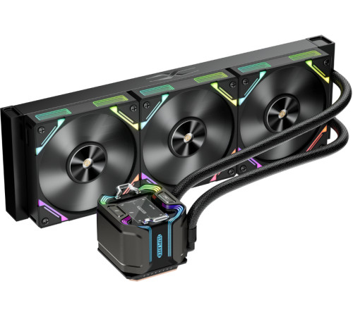 Система жидкостного охлаждения для процессора 1stPlayer X-360 черный