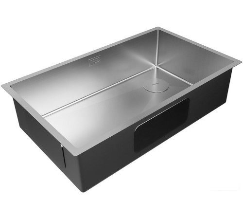 Кухонная мойка Paulmark NEXT-SKEW 74 Uni PM887444-BS стальной/брашированная сталь