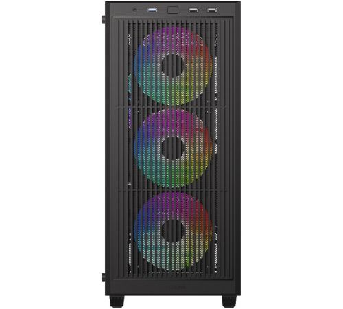 Корпус ID-Cooling Ware 300 ARGB черный