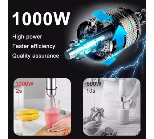 Погружной блендер Sonifer SF-8093 красный