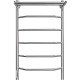 Полотенцесушитель Granula Трапеция 50x80 5 перекладин D32 с полкой терморегулятор с таймером слева