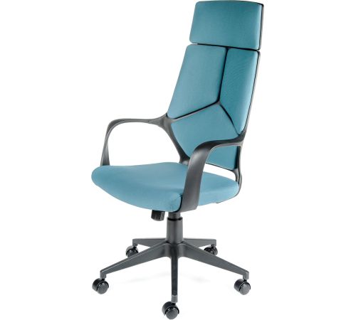 Кресло Norden IQ CX0898H-1-56 черный/бирюзовый