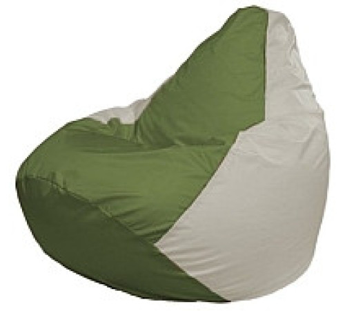 Кресло-мешок Flagman Груша Мини L Г0.1-231 оливковый/белый