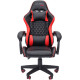 Игровое геймерское кресло CHAIRMAN CH28 экокожа, черный/красный