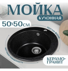 Кухонная мойка Saniteco Linea черный