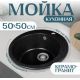 Кухонная мойка Saniteco Linea черный