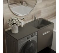 Умывальник Roxen Faber 30010110R-DG серый
