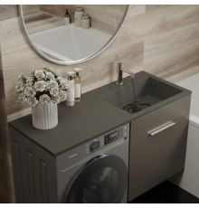 Умывальник Roxen Faber 30010110R-DG серый
