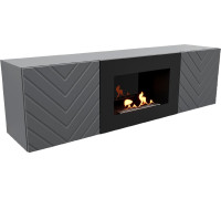 Биокамин Firelight BFP/P-1400V графит