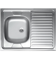 Кухонная мойка  Kromevye EC 220 D чаша слева