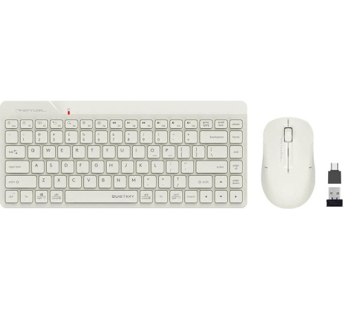 Офисный набор A4Tech Fstyler FG2200 Air2 бежевый