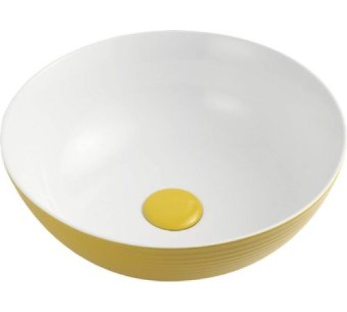 Умывальник Uptrend Cleo Yellow UP4004-2-B6+B20
