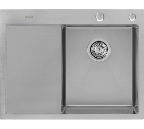 Кухонная мойка ARFEKA ECO AR 650*500 R SATIN