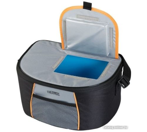 Термосумка THERMOS E5 6 Can Cooler черный/серый