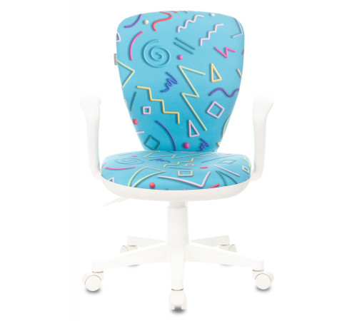 Компьютерное кресло Бюрократ KD-W10AXSN/STICK-BL голубой