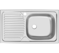 Кухонная мойка Ukinox CLM760.435 GT5K 1R с сифоном