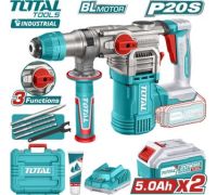 Перфоратор Total TRHLI202885 с 1-им АКБ, кейс