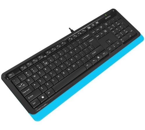 Клавиатура A4Tech Fstyler FK10 черный/синий