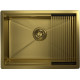 Кухонная мойка Granula GR-6045U золото сатин
