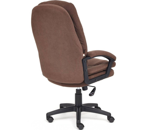 Кресло TetChair Comfort LT флок коричневый