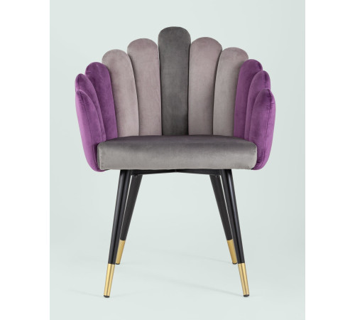 Стул с подлокотниками Stool Group Камелия серый