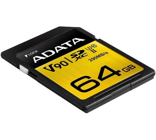 Карта памяти ADATA Premier ONE ASDX64GUII3CL10-C SDXC 64GB