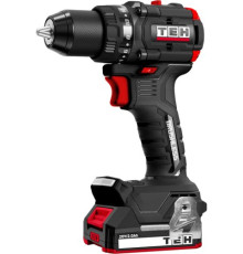 Дрель-шуруповерт TEH TDBL720-2B с 2-мя АКБ, кейс