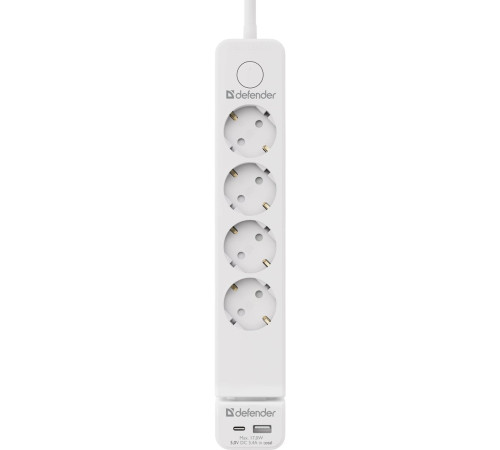 Сетевой фильтр Defender ILS 431 1.8 м