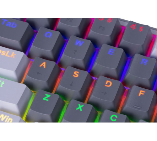 Клавиатура Redragon Fizz серый/белый