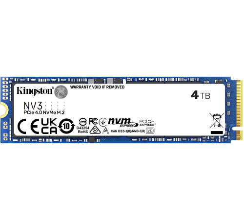 SSD Kingston NV3 4TB SNV3S/4000G