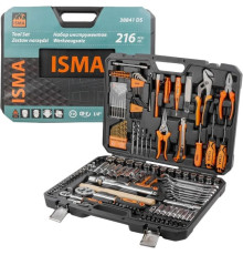 Универсальный набор инструментов ISMA ISMA-38841DS 216 предметов