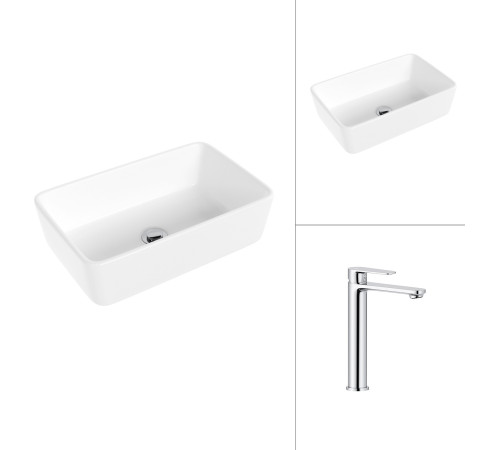 Умывальник Lauter 21674A + Moon 21СK81691C