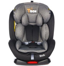 Детское автокресло Tron Wells grey shield