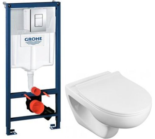 Унитаз подвесной Roca 734630300R + ZRU8013920 + 38772001
