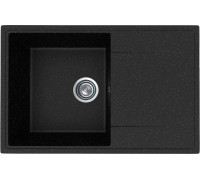 Кухонная мойка Mixline ML-GMU07 556736 черный камень