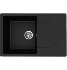 Кухонная мойка Mixline ML-GMU07 556736 черный камень