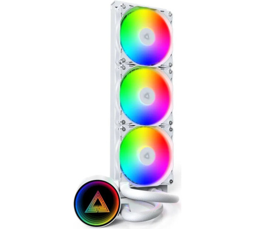 Система жидкостного охлаждения для процессора Montech LightFlow ARGB 360 белый