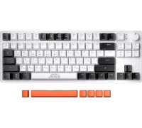 Клавиатура JEGG ZA87 Pro White Black Orange TNT Yellow