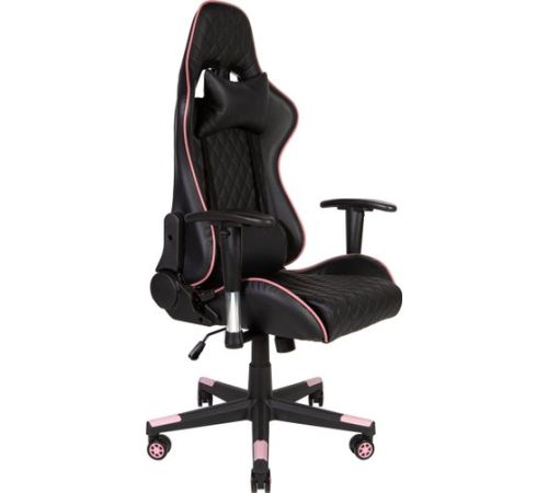 Игровое геймерское кресло Norden Lotus Gto RF-8111 экокожа, черный/фиолетовый