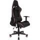 Игровое геймерское кресло Norden Lotus Gto RF-8111 экокожа, черный/фиолетовый