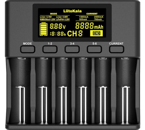 Зарядное устройство LiitoKala Lii-S6