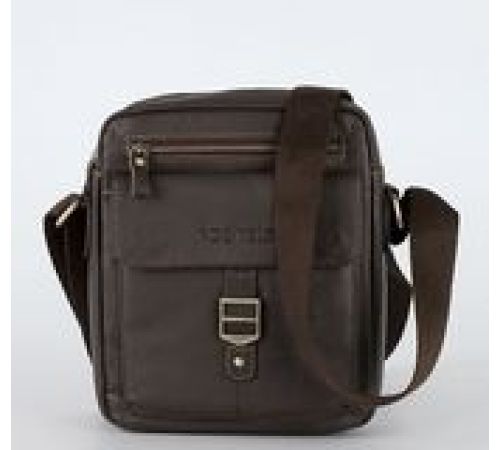 Сумка через плечо Poshete 196-2712-YB42-DBW коричневый