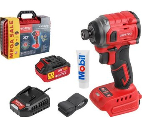 Винтоверт Wortex CWR 0218 1329730 с 1-им АКБ, кейс