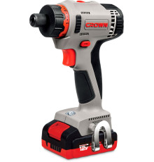 Шуруповерт Crown CT21081HB-2 BMC с 2-мя АКБ, кейс
