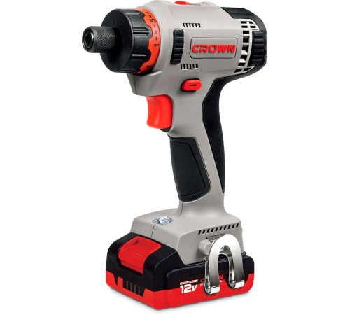 Шуруповерт Crown CT21081HB-2 BMC с 2-мя АКБ, кейс