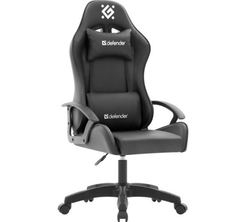 Игровое геймерское кресло Defender Lanid черный